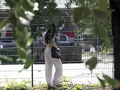 German scout arranges real anal sex casting with long labia small tits wife featuring gaping and rough riding