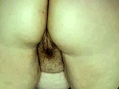 halloween milf hints at thrilling ride on a huge dildo