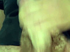 italian guy jerks off fast with close-up cock and intense cumshot 😏💦
