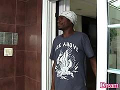 Lustful tranny Luana Pacheco enjoys a thrilling interracial encounter