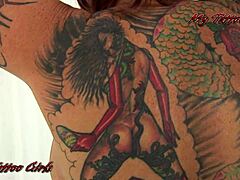 Blackwidowxxx Shows Off Full Body Tattoos In This Hot Milf Promo Video - Watch Now!