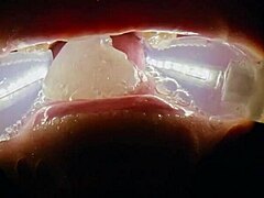 I feel so deranged as filth loving rebel rhyder gets frozen cum bukkake in garage