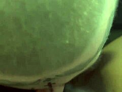 So this white step son starts licking my tight ebony pussy while dad is away at work