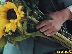 gorgeous teen 18+ babe with small 18+ tits rides huge monster cock passionately