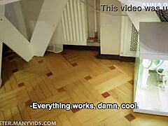 I visited my ex and ended up getting an RTX 5090 along with a kinky blowjob in this comic roleplay.