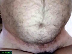 Intense Cock and Cucumber Double Stuffing