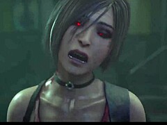 Subtle Ada Zombie Riding on Massive Monster Cock in Intense Session