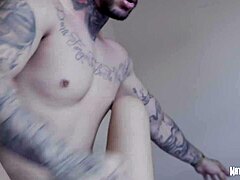 I feel so excited watching this Brazilian tattooed pornstar get licked and fucked in the morning