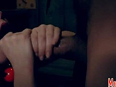 Dominated Teen Babe Bound in Bondage for Close Up Cowgirl Riding Punishment