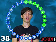 myss alessandra pushes limits in sexy game parody aiming for big prize thrill