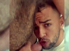 this coroa gave me cash to suck his dick in the gym locker room 😏 wild public toilet action!