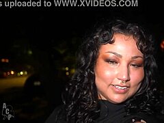 Rose Rush Teases with Striptease and Deepthroat Before Interracial Doggystyle Ride. Big Cock Slut Gets Rough Face Fucking and Cum.