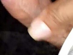 guy jerks off in public near train tracks, feeling the outdoor thrill.