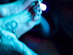 goddess nick uh knows how to tease a foot lover with her sexy heels and toes making him beg for more wet vibrator action