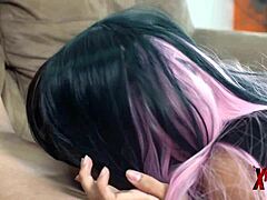 I was this shy 18-year-old Venezuelan girl at the porn casting. I enjoyed it so much, uh, more than I thought!