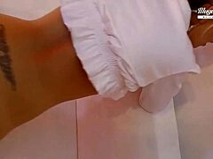 Blonde bossi, do you crave sucking and fucking in fishnets and heels until facial cumshot in homemade European mature session?