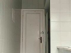 hey check this sexy guy in black beach shorts shaving in the bathroom 🪒🏖️ looks so hot right?