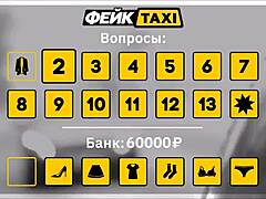 Hot Russian Milf Engages In Perverted Roleplay Game With Fake Taxi Driver Outdoors