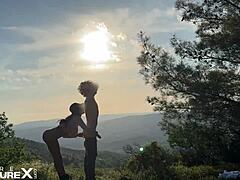 these amateurs went wild outdoors with big ass latina taking rough doggystyle from monster cock. pov cumshot hit while she moaned in pure pleasure.