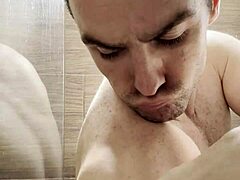 Trimming Sweaty Hairy Armpits and Chest After Gym for Photoshoot Prep