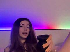 Dive into this provocative xxx scene with Adrianna Savu as she showcases her meaty orbs and ass teasing with a dildo and solo play