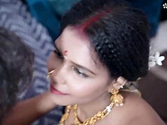 Tamil Housewife Fucked Hard By Her Devar With Cumshot On Hairy Pussy In Hindi Audio Behind The Scenes