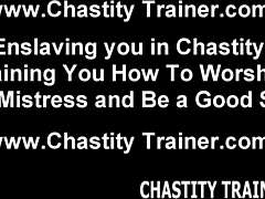 Your cock stays locked away forever in tight bondage