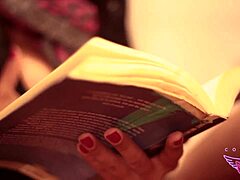 Wet and shaved pussy with glasses girl fingers deep in her cunt. She's a latina teen whore getting off solo.