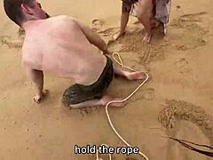 I feel so emotional as 2 pirates fuck these sailors with intense passion after the shipwreck orgy.