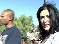 Skinny teen babe takes big cock cumshot on face 😏