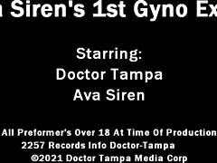Dr tampa ava sirens first gyno exam!