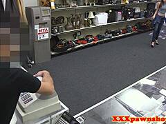 Teen Pawnee Rides In Reversecowgirl Pose