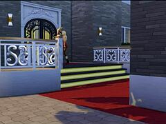 Sabrina Carpenter bent over and banged hard by massive BBC in intense interracial doggystyle.