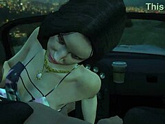 gta 5- franklin gets a hooker service in car game 😏