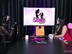 I love this compilado da Ramona 69 in swing cast with Tifany Rocha in sheer red lingerie