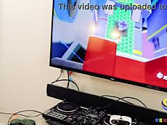 fit girl ailee anne casually gets talked into face fucking and riding rex ryder's massive cock