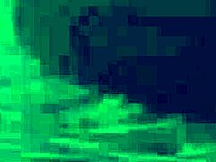 Naked Ebony Milf Ana Foxxx Fingering Her Hairy Black Pussy Outdoors Under the Water in Solo Masturbation Session