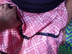 Indian girlfriend's viral rough sex video with big boobs and tight pussy shaking 😏