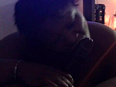 bbw hella deepthroats fat cock and gulps cum homemade