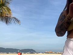 Hey did you notice these shorts flashing my big beach pussy so obviously!