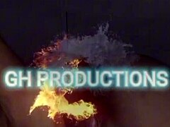 How three loads filled her creamy ebony pussy just right