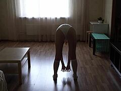 wanna know how i interrupted her workout for doggystyle pounding?