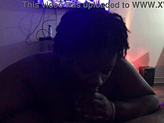 bbw hella deepthroats fat cock and gulps cum homemade