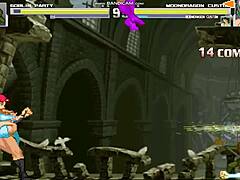 mondragon fights monsters fucking big tits in goblin temple 😏