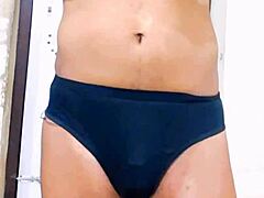 Bound Slave Takes Brutal Standing Anal Pounding Blowjob and Piss Humiliation