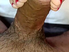 性感乳环足交玩到内射高潮