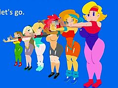 whoa check minus8's big tits bouncing in leggings workout 💦😍