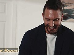 Ginger Hottie Fucked Every Way on Professor's Bed