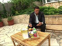 WOW Petite Teen's TIGHT Shaved PUSSY Takes Monster COCK Anal and FACIAL Cumshot!