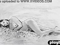 wanna see sexy anetta keys flaunt her stunning natural naked tits and pussy outdoors?